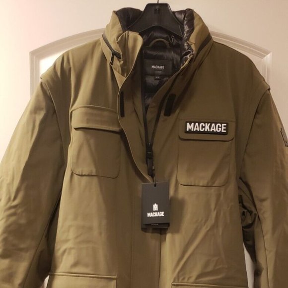 Mackage AGATA Field Jacket in Olive - Picture 1 of 11